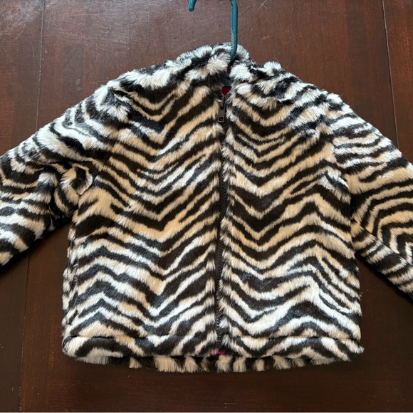 Gymboree Zebra Print Kids Jacket - Picture 2 of 4